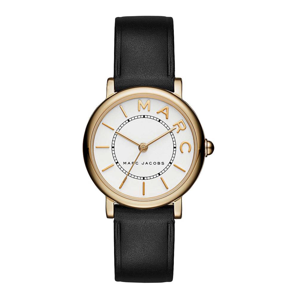Marc Jacobs Classic Mini White Dial Gold Women's Watch - MJ1537