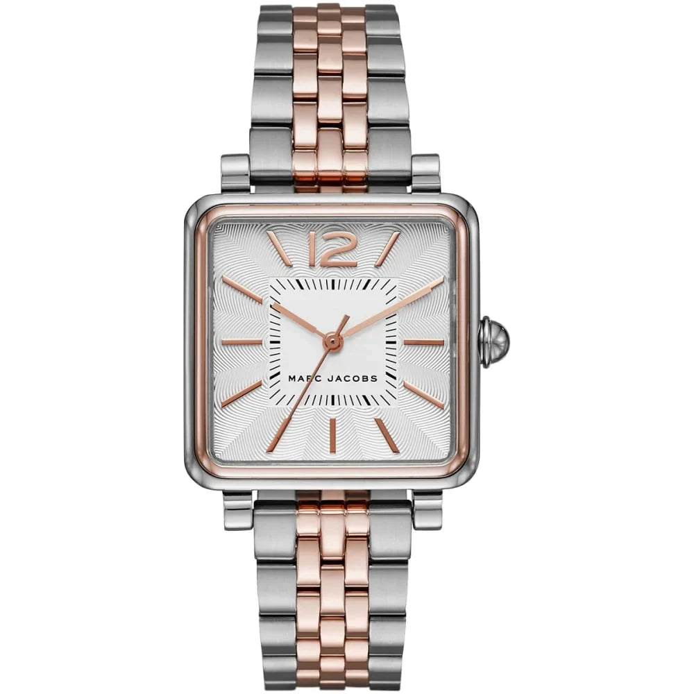 Marc Jacobs Vic Silver Dial Two Tone Women's Watch - MJ3463