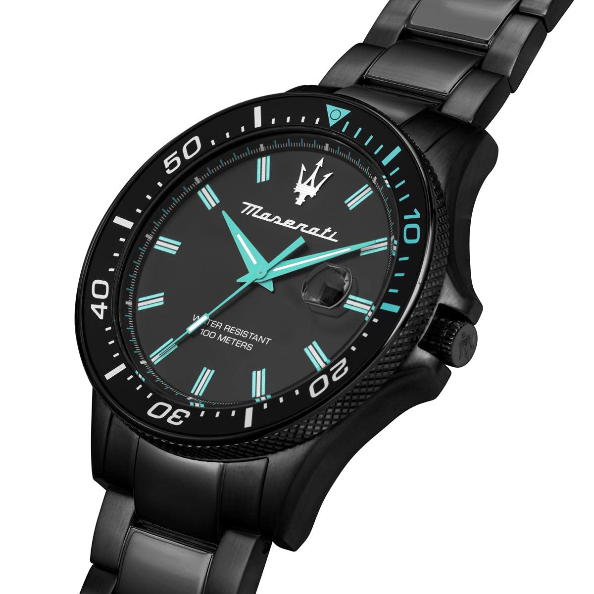 Maserati Sfida Analog Black Dial Men's Watch R8853144001 - The Watches Men & CO #4