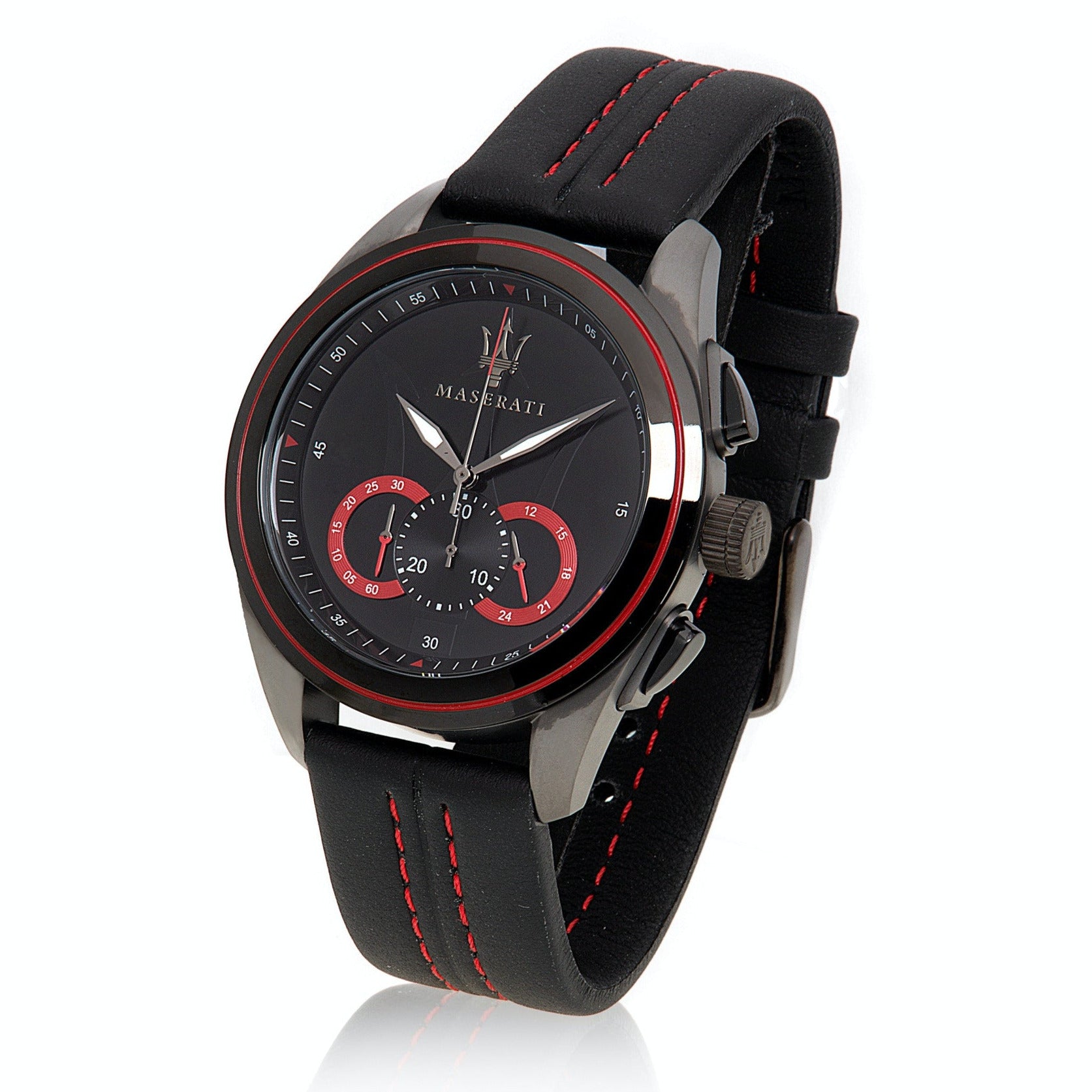 Maserati Traguardo Chronograph Black Dial Men’s Watch R8871612023 - Watch