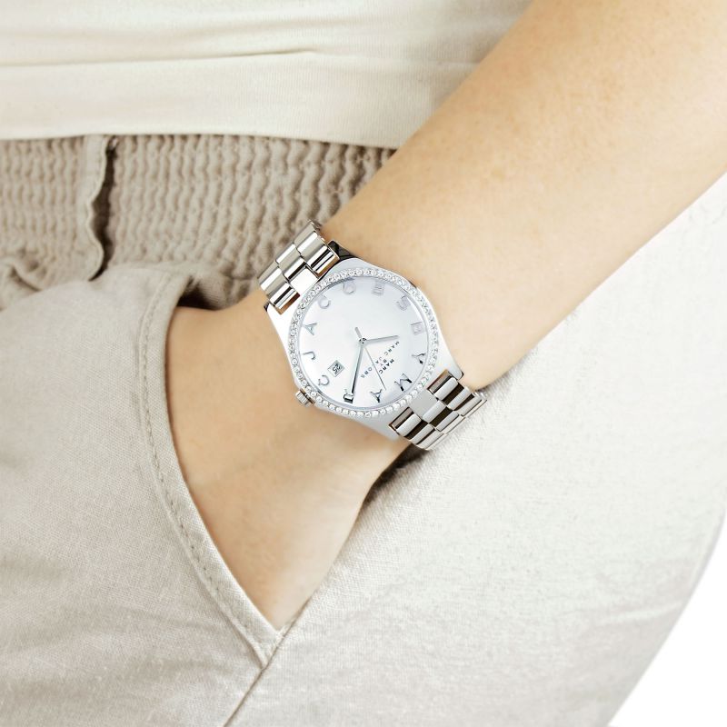 Marc By Marc Jacobs Henry Silver Diamond Women's Watch MBM3044 - Dawson Watches #4