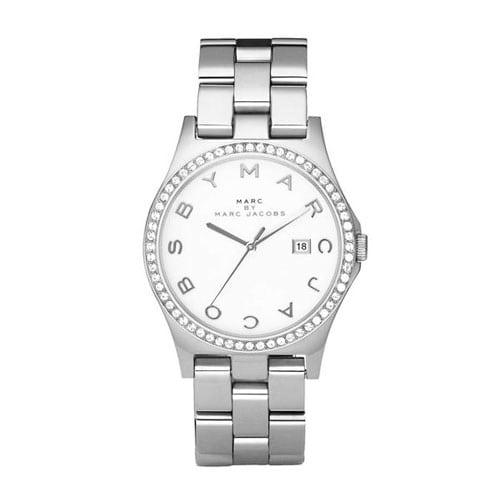 Marc By Marc Jacobs Henry Silver Diamond Women's Watch  MBM3044 - Dawson Watches