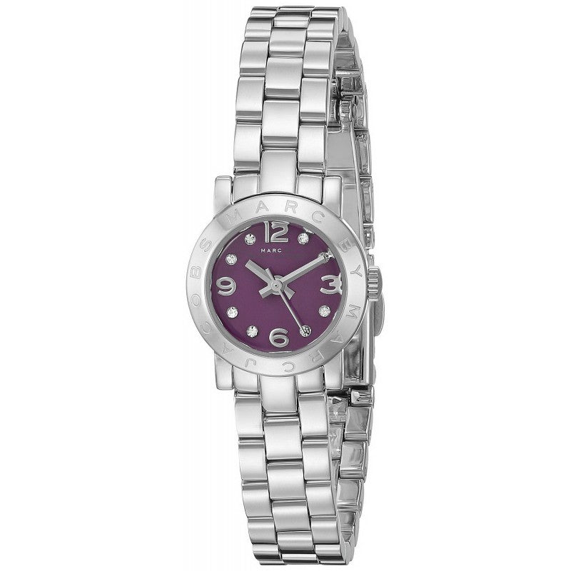 Marc By Marc Jacobs Amy Mini Purple Dial Ladies Watch  MBM3228 - Dawson Watches