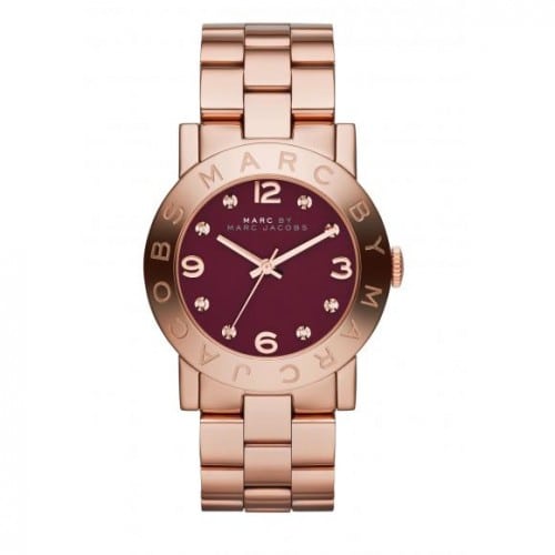 Marc By Marc Jacobs Amy Brown Women's Rose Gold Classic Watch  MBM8618 - Dawson Watches