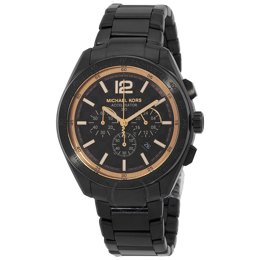 Michael Kors Accelerator 2.0 Chronograph Quartz Black Dial Men's Watch MK9179 - Dawson Watches