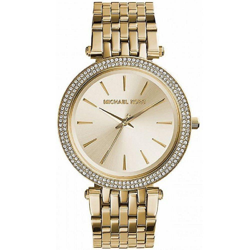 Michael Kors Darci Crystal Paved All Gold Ladies Watch MK3430