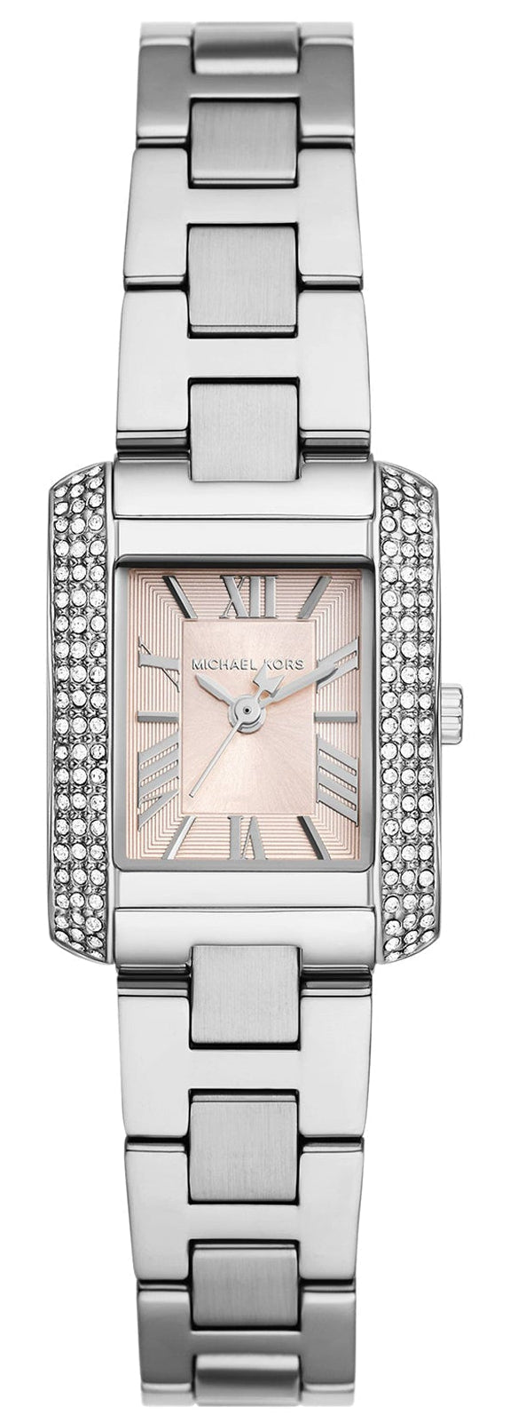 Michael Kors Emery Three-Hand Pink MOP Dial Silver Women's Watch - MK7514
