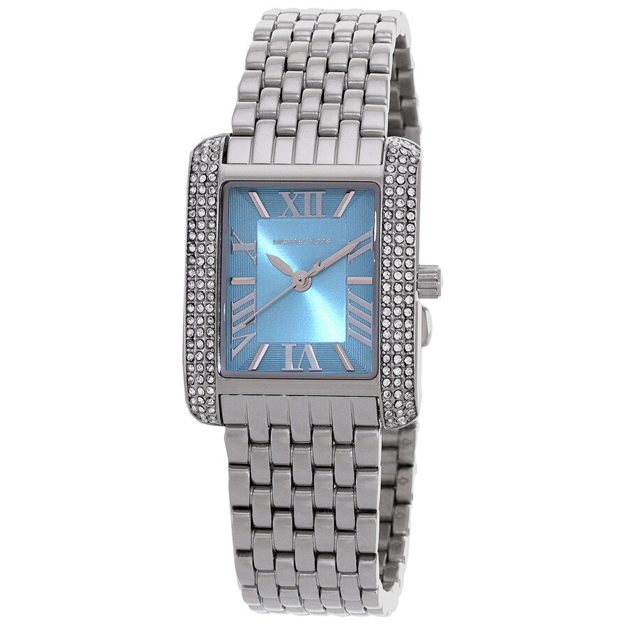 Michael Kors Emery Quartz Crystal Blue Dial Ladies Watch MK4829 - Dawson Watches