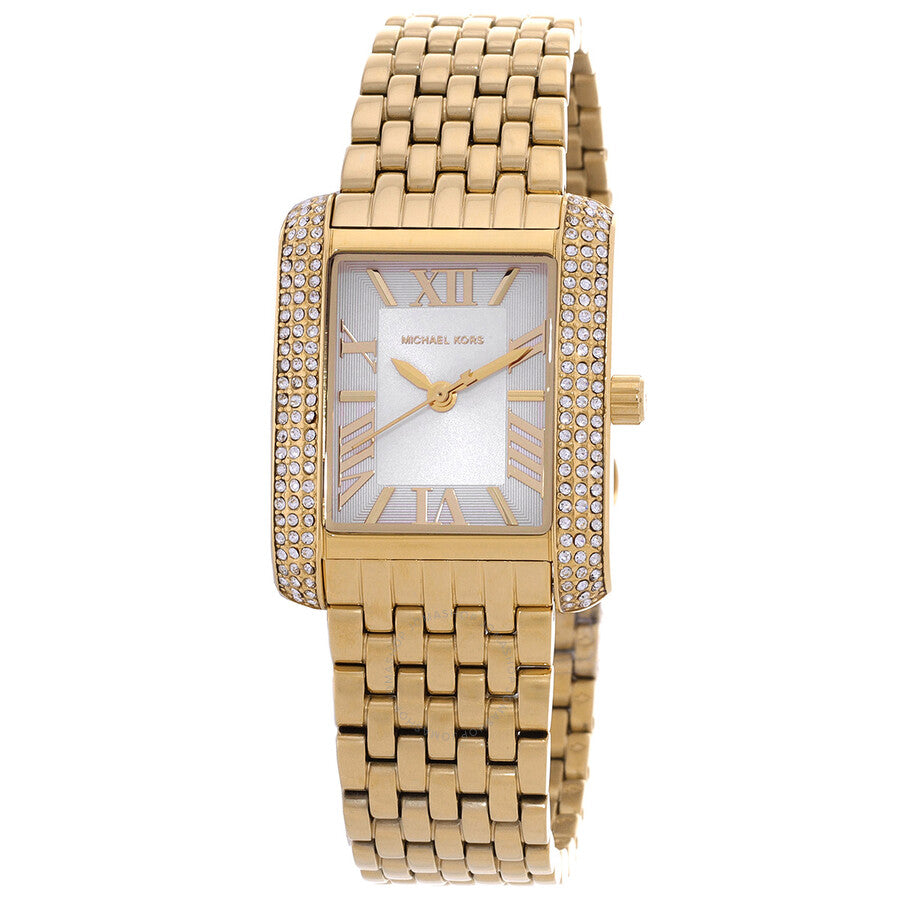 Michael Kors Emery Quartz Crystal White Dial Ladies Watch MK4826 - Dawson Watches