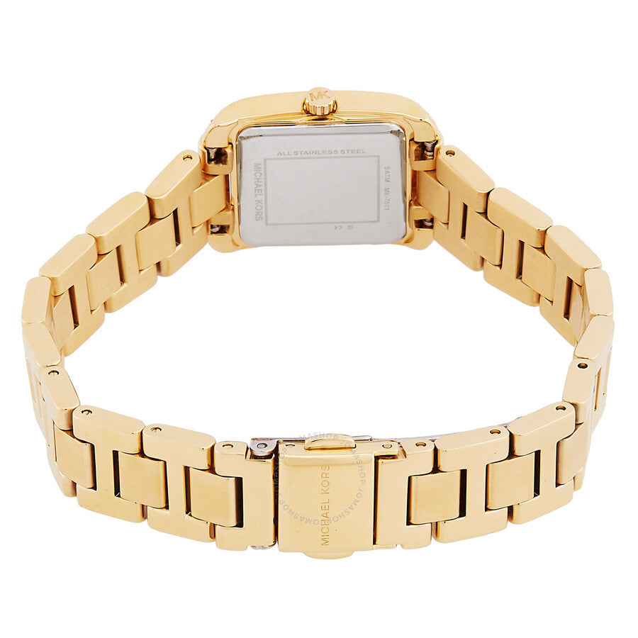 Michael Kors Emery Quartz Gold Dial Ladies Watch and Bracelets Gift Set MK7510SET - Dawson Watches #3