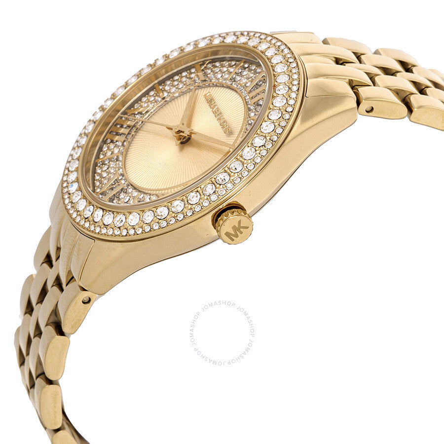 Michael Kors Harlowe Pave Quartz Crystal Ladies Watch MK4709 - Dawson Watches #2