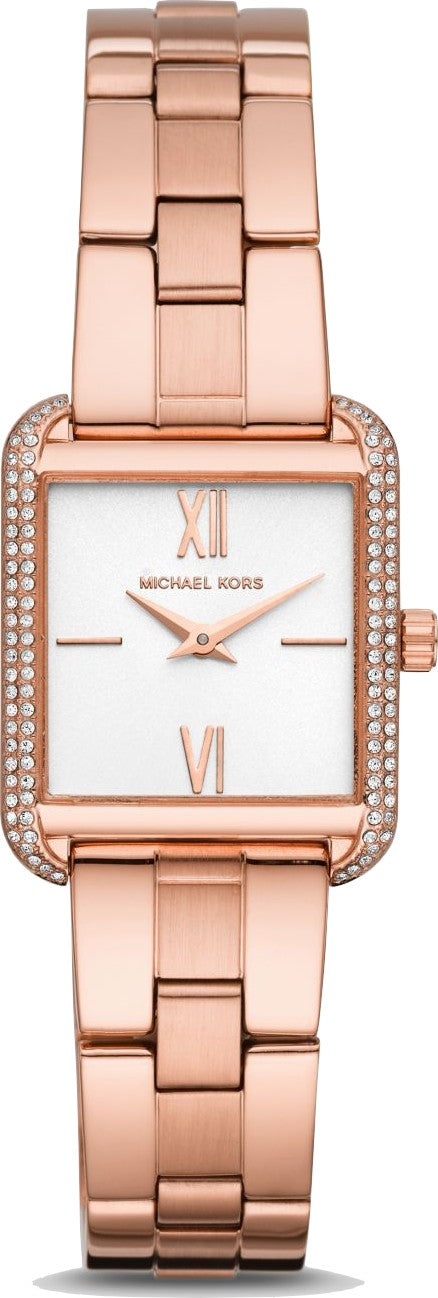 Michael Kors Rose Gold Square Lake Women's Watch  MK3950 - Dawson Watches