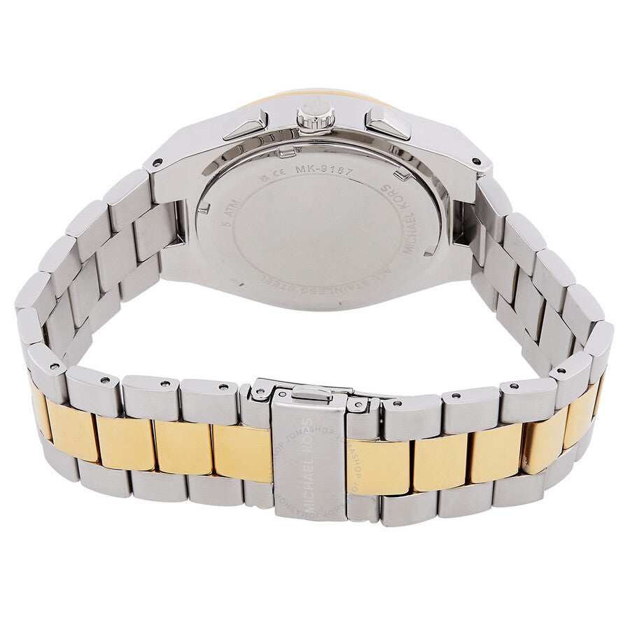 Michael Kors Lennox Chronograph Quartz Pave Two-Tone Watch Set MK7503SET - Dawson Watches #3