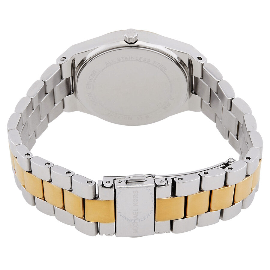 Michael Kors Lennox Chronograph Quartz Pave Two-Tone Watch Set MK7503SET - Dawson Watches #5