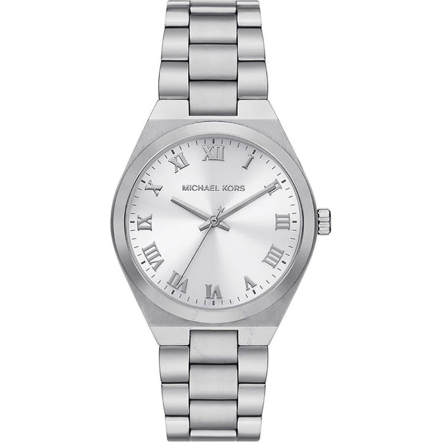 Michael Kors Lennox Quartz Silver Dial Ladies Watch MK7393 - Dawson Watches