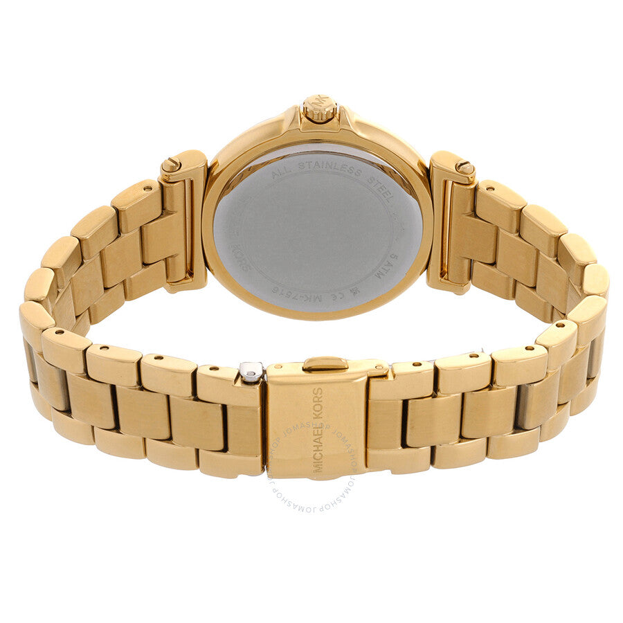 Michael Kors Maren Quartz Gold Dial Ladies Watch MK7516 - Dawson Watches #3