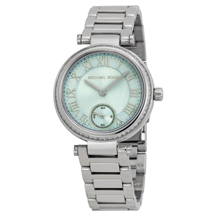 Michael Kors Mini Skylar Light Blue Womens Watch MK5988 - BigDaddy Watches