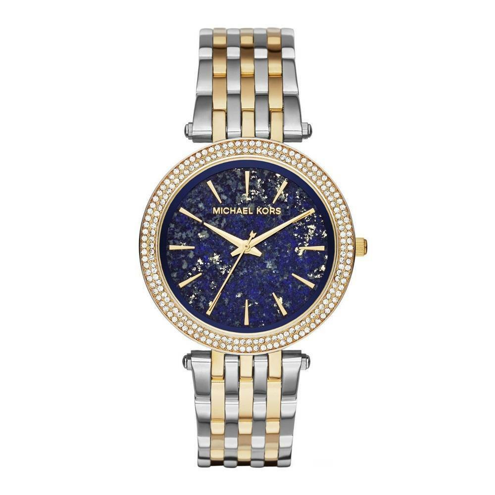 Michael Kors Two Tone Darci Blue Dial Women's Watch  MK3401 - Dawson Watches