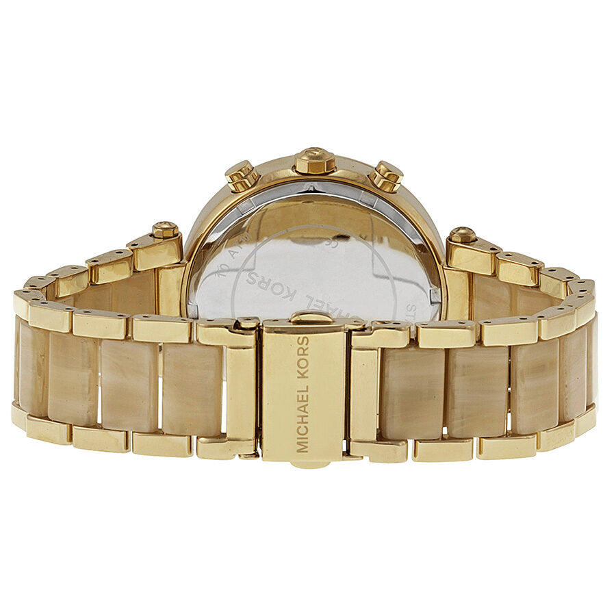 Michael Kors Parker Chronograph Champagne Dial Ladies Watch MK5632