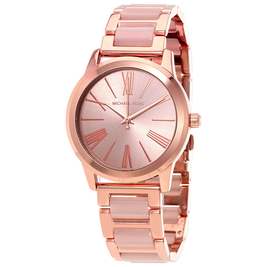 Michael Kors Rose Gold Dial Ladies Watch MK3595c - BigDaddy Watches