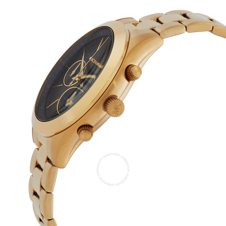 Michael Kors Runway Chronograph Quartz Black Dial Men's Watch MK1076SET - Dawson Watches #2