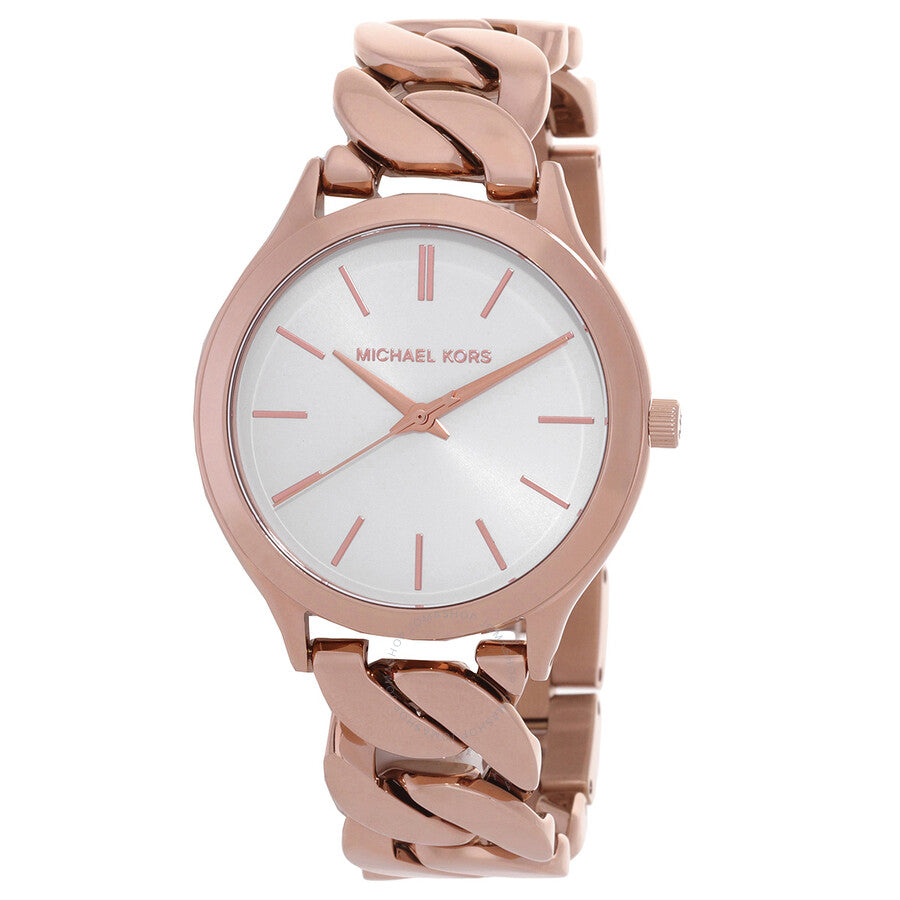 Michael Kors Runway Quartz White Dial Ladies Watch MK7473 - Dawson Watches