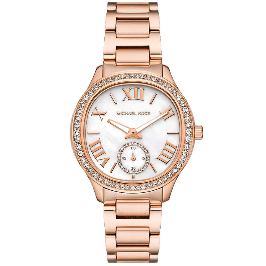 Michael Kors Sage Mother of Pearl Dial Ladies Watch MK4806 - Dawson Watches