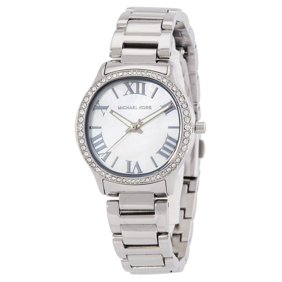 Michael Kors Sage Quartz Mother of Pearl Dial Ladies Watch MK4824 - Dawson Watches
