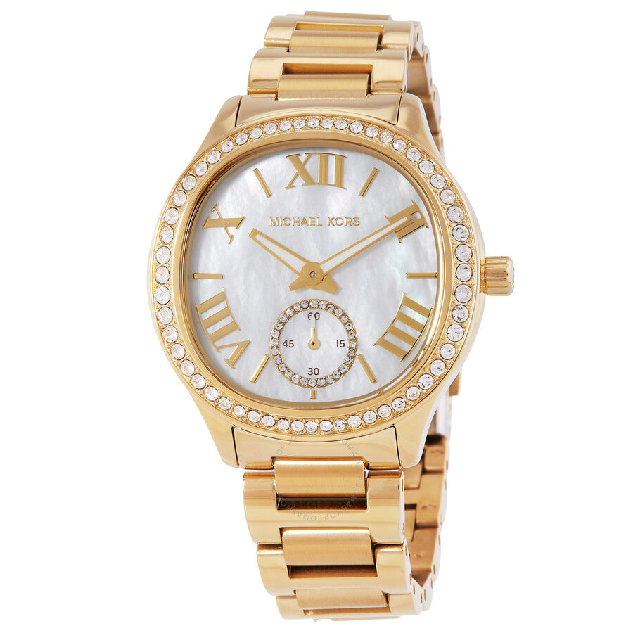 Michael Kors Sage Quartz White Dial Ladies Watch MK4805 - Dawson Watches