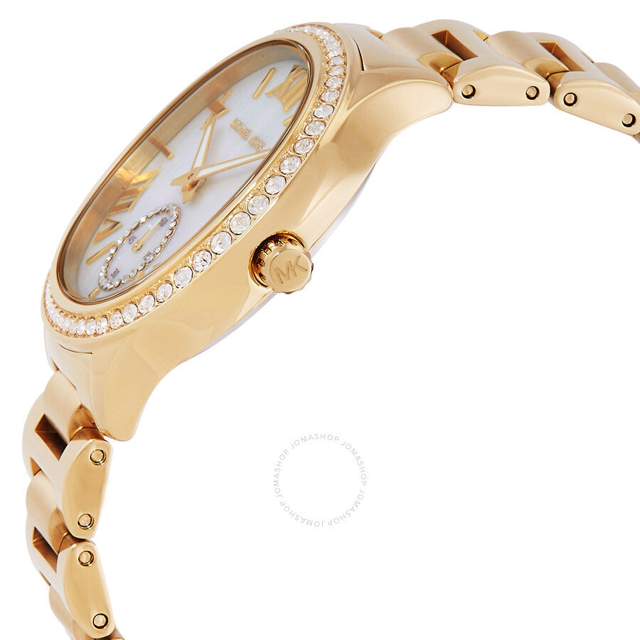 Michael Kors Sage Quartz White Dial Ladies Watch MK4805 - Dawson Watches #2