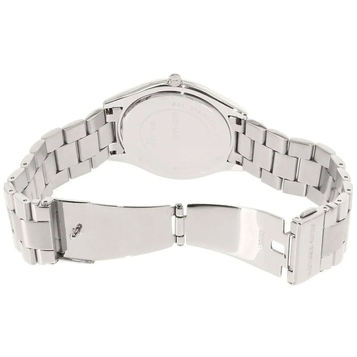 Michael Kors Slim Runway Silver-Tone and Turquoise Women's Watch - MK3292