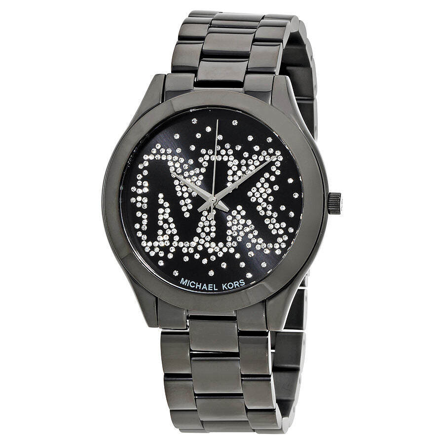 Michael Kors Slim Runway Black Dial Ladies Watch MK3589 - BigDaddy Watches