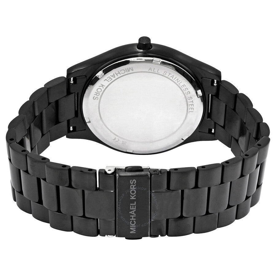 Michael Kors Slim Runway Quartz Black Dial Men's Watch MK8734 - Dawson Watches #3