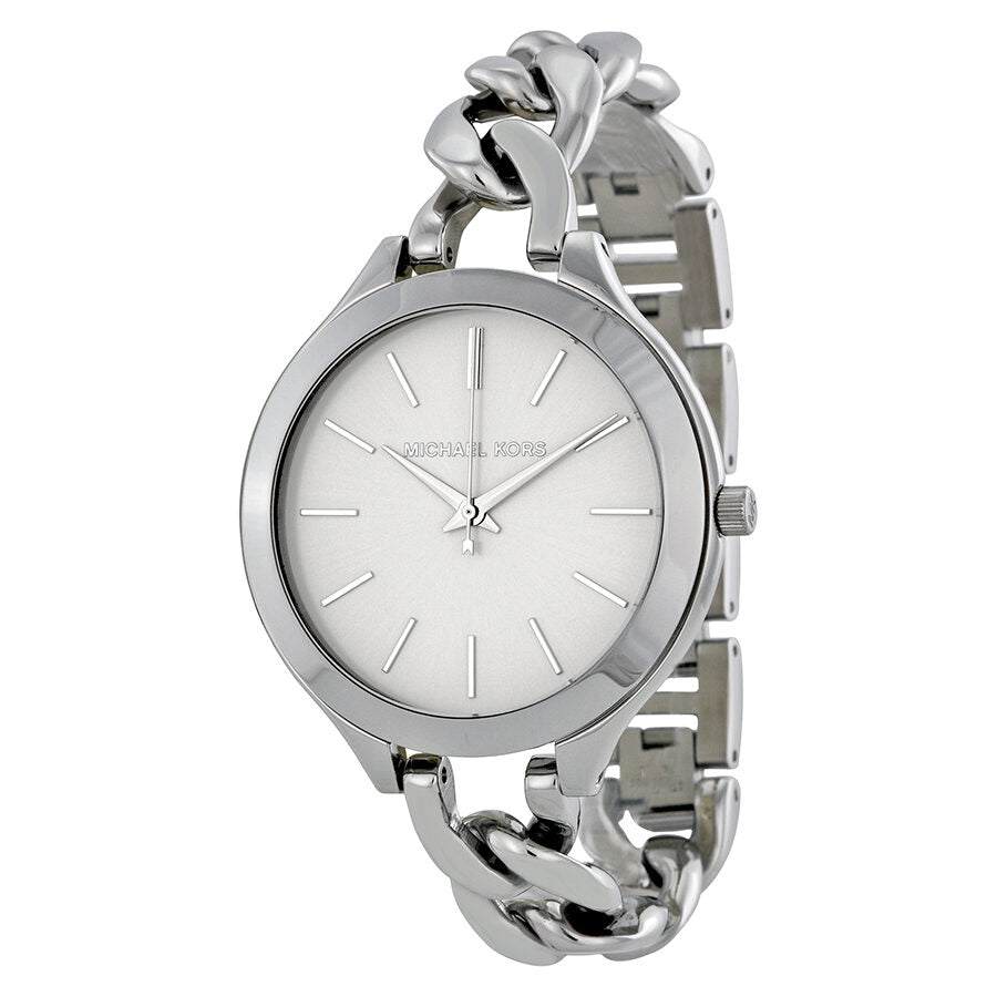 Michael Kors Slim Runway White Dial Ladies Watch MK3279 - BigDaddy Watches