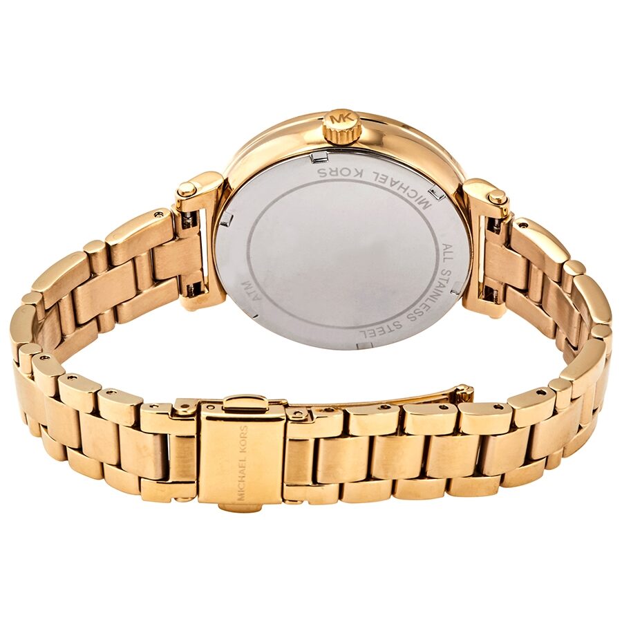 Michael Kors Sofie Quartz Crystal Gold Dial Ladies Watch MK4334 - BigDaddy Watches #3