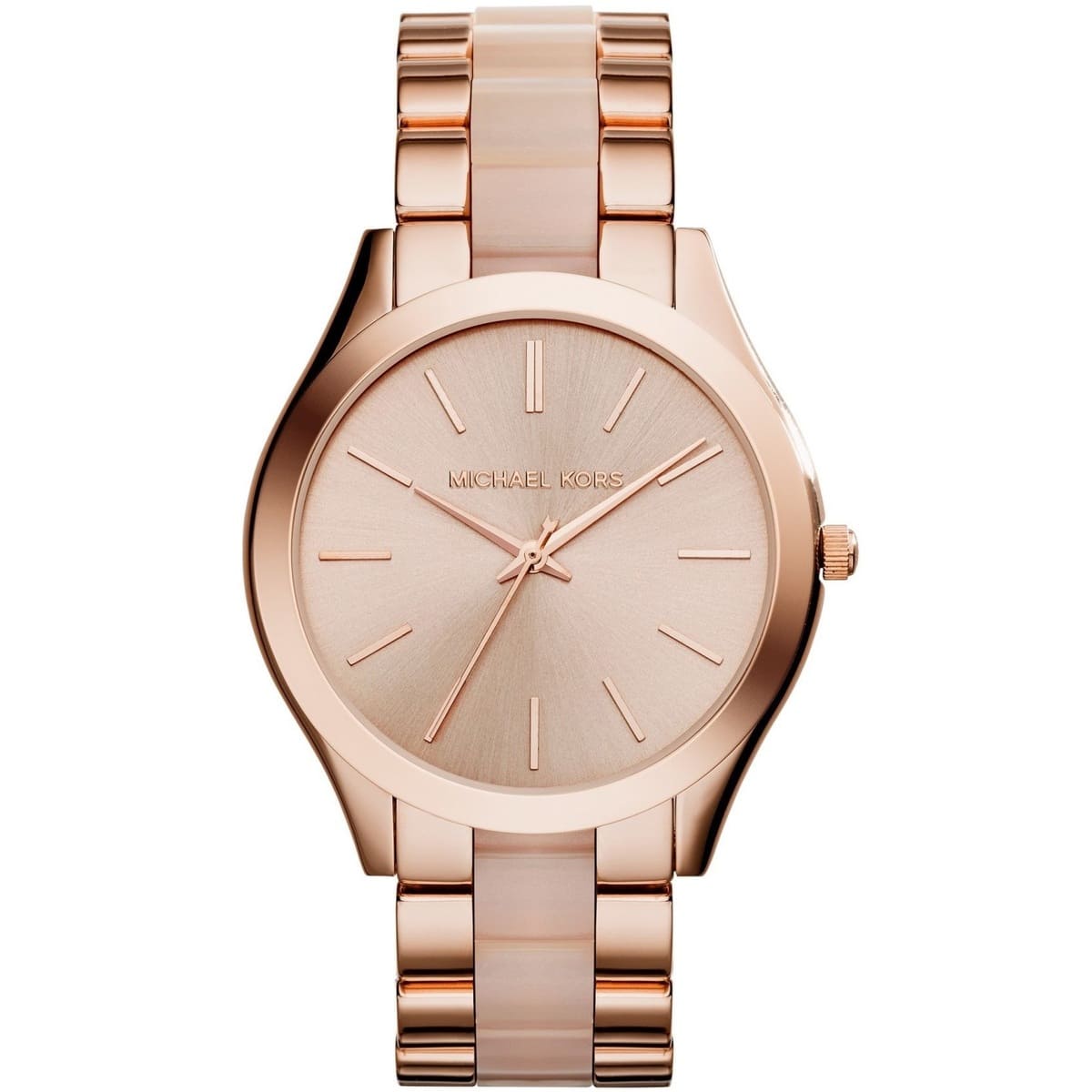 Michael Kors Slim Runway Rose Dial Gold Women's Watch MK4294