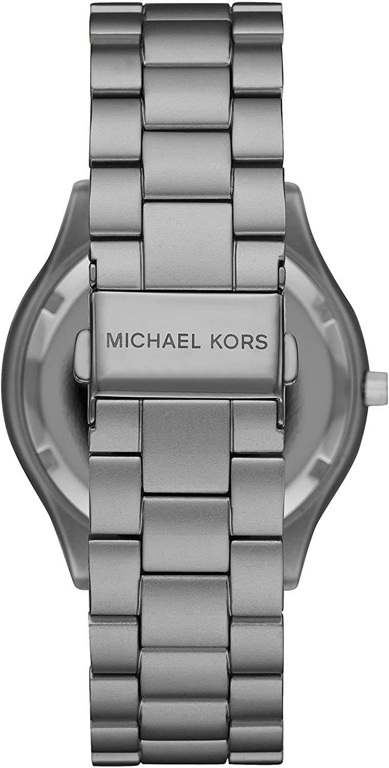 Michael Kors Slim Runway Charcoal Men's Watch MK4506 - Dawson Watches #3