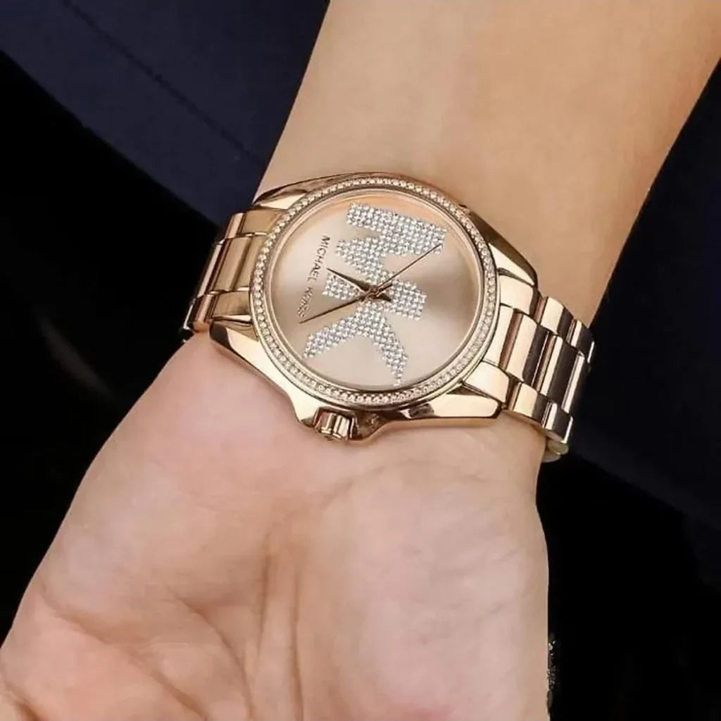 Michael Kors Bradshaw Rose Gold-Tone Women's Watch - MK6556