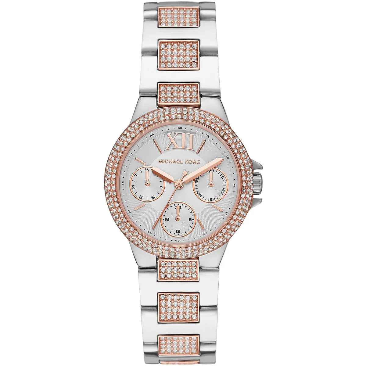 Michael Kors Mini Camille Pavé Two-Tone Watch MK6846