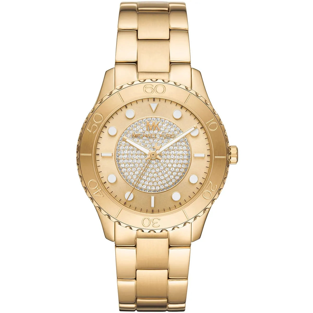 Michael Kors Runway Pavé Gold Women's Watch - MK6911