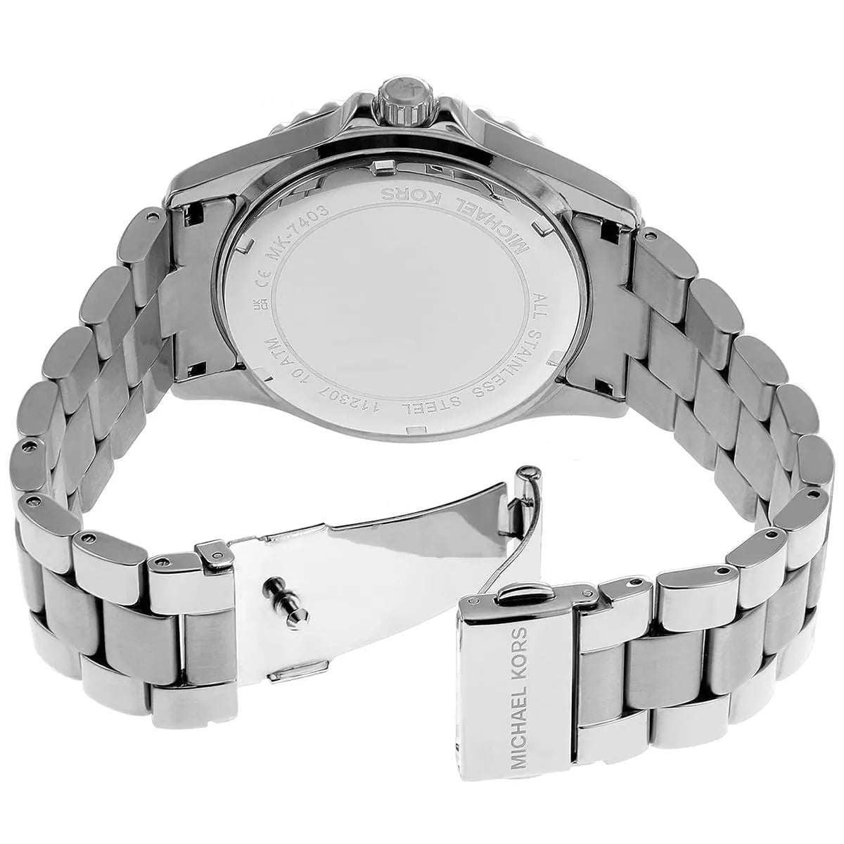 Michael Kors Everest White MOP Dial Silver Women's Watch - MK7403