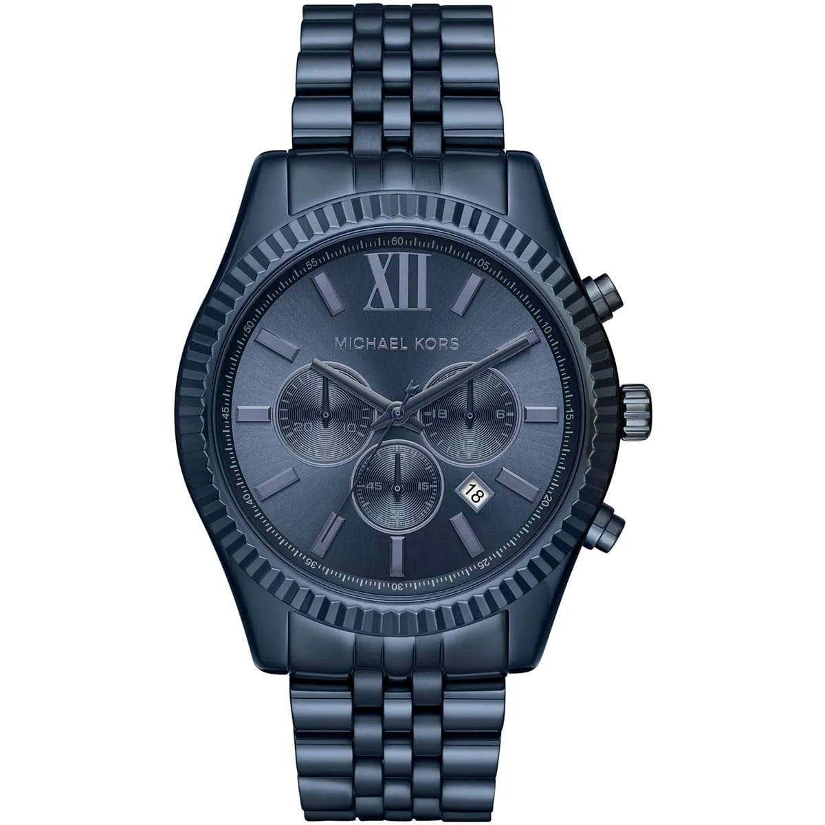 Michael Kors Lexington Chronograph Blue Men's Watch - MK8480