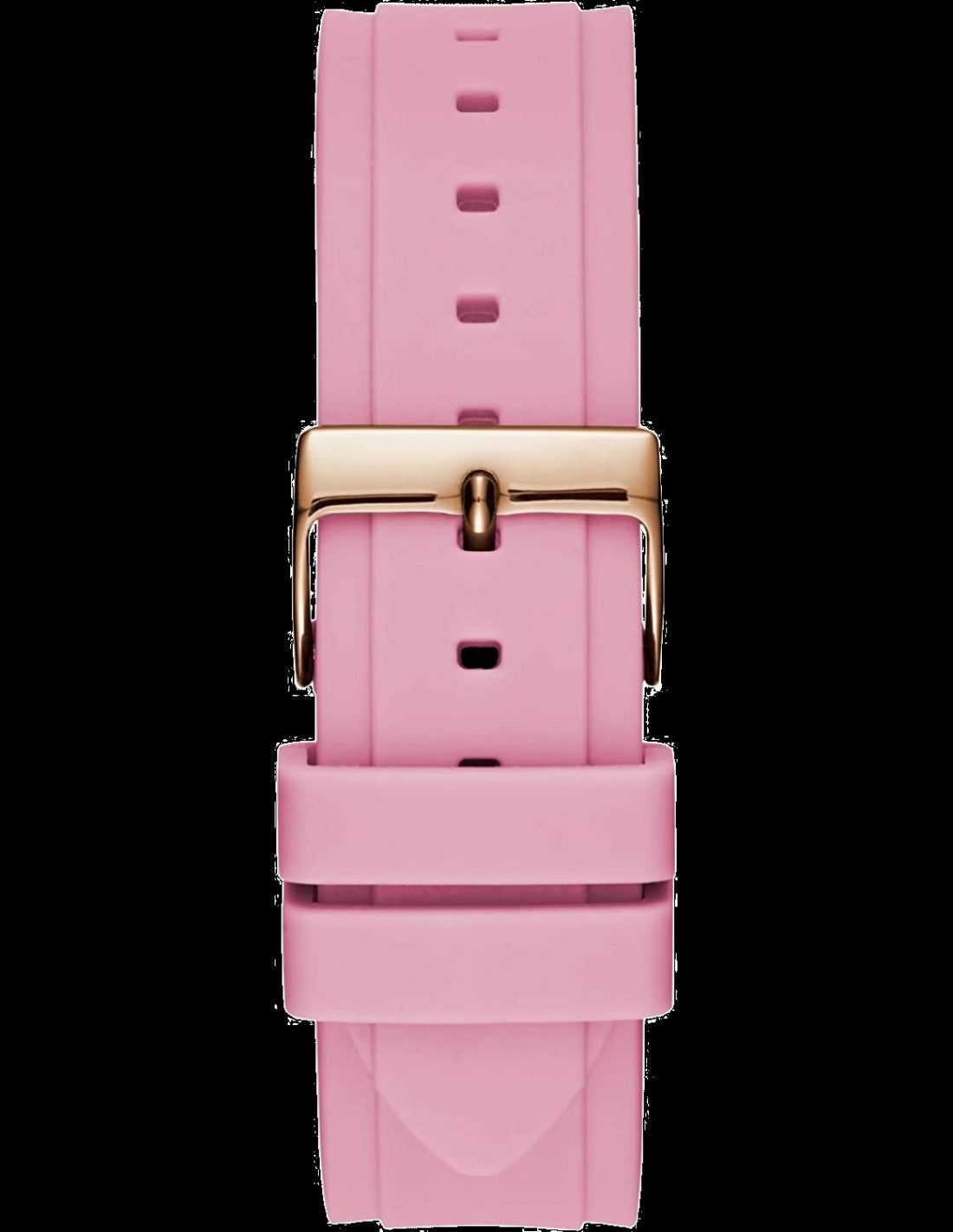 Guess Limelight Crystal Pink Dial Pink Silicone Ladies Watch W1053L3