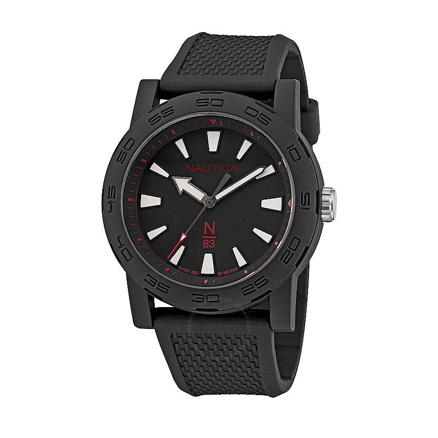 Nautica Ayia Triada Quartz Black Dial Men's Watch NAPATF203 - Dawson Watches