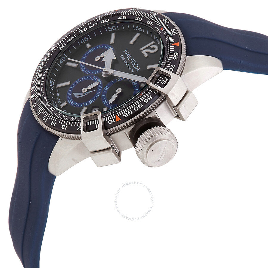 Nautica BFC Chronograph Quartz Black Dial Men's Watch NAPBFF101 - Dawson Watches #2