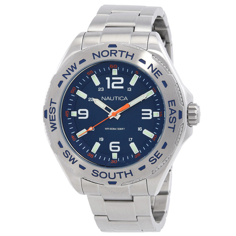 Nautica Clearwater Beach Quartz Blue Dial Men's Watch NAPCWS302 - Dawson Watches