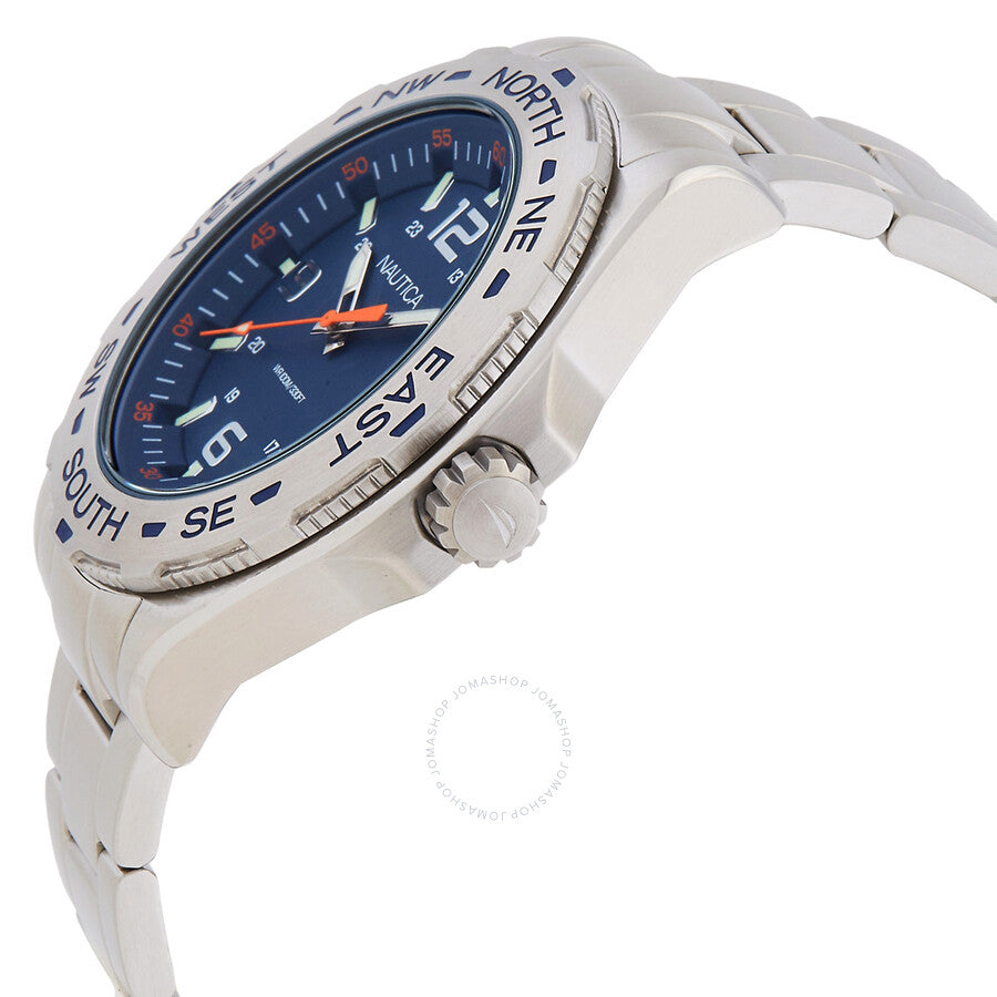 Nautica Clearwater Beach Quartz Blue Dial Men's Watch NAPCWS302 - Dawson Watches #2