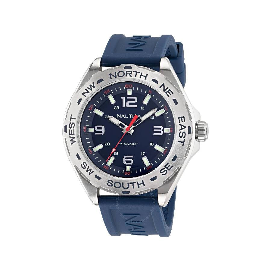 Nautica Clearwater Beach Quartz Blue Dial Men's Watch NAPCWS304 - Dawson Watches
