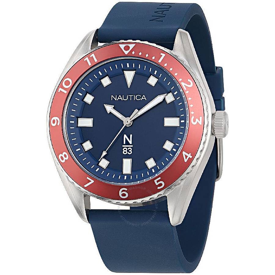 Nautica Finn World Quartz Blue Dial Men's Watch NAPFWF404 - Dawson Watches