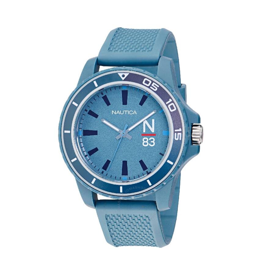 Nautica Finn World Quartz Light Blue Dial Men's Watch NAPFWF303 - Dawson Watches